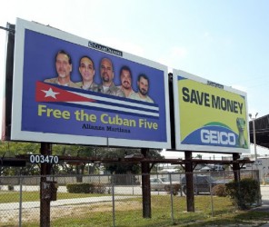 Miami, la ciudad del odio y la intolerancia: Retiran valla dedicada a los Cinco